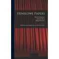 thumbnail image 1 of Henslowe Papers: Being Documents Supplementary to Henslowe's Diary (Hardcover), 1 of 5