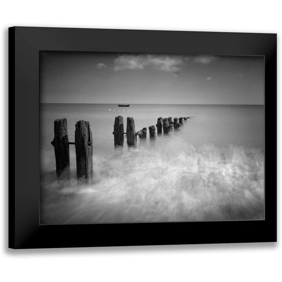 Henson, Martin 14x12 Black Modern Framed Museum Art Print Titled - Fast and Slow