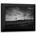 thumbnail image 1 of Henson, Martin 18x15 Black Modern Framed Museum Art Print Titled - Black and White Sunset, 1 of 5