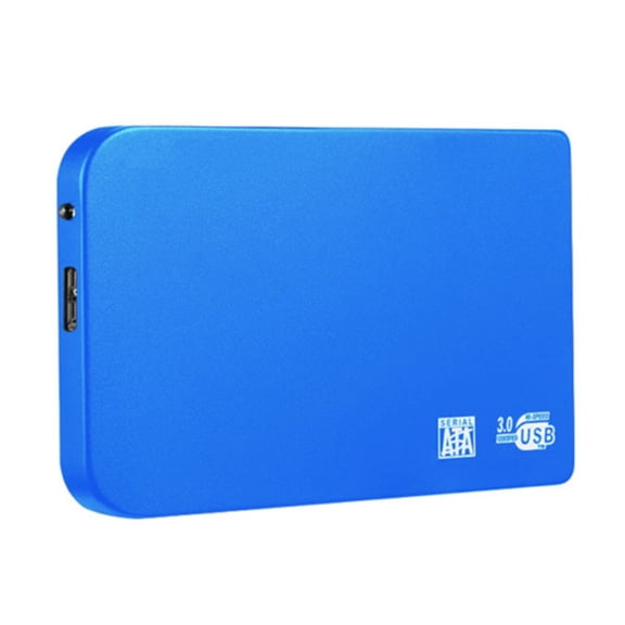 Hent External USB Hard Drive (10TB)  Portable Mobile Storage & Backup, Ultra-Slim Capacity Expansion Device (USB 3.0)  Compatible with PC, Mac, and Laptops (Blue)