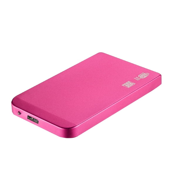 Hent External USB Hard Drive (10TB)  Portable Mobile Storage & Backup, Ultra-Slim Capacity Expansion Device (USB 3.0)  Compatible with PC, Mac, and Laptops (Red)