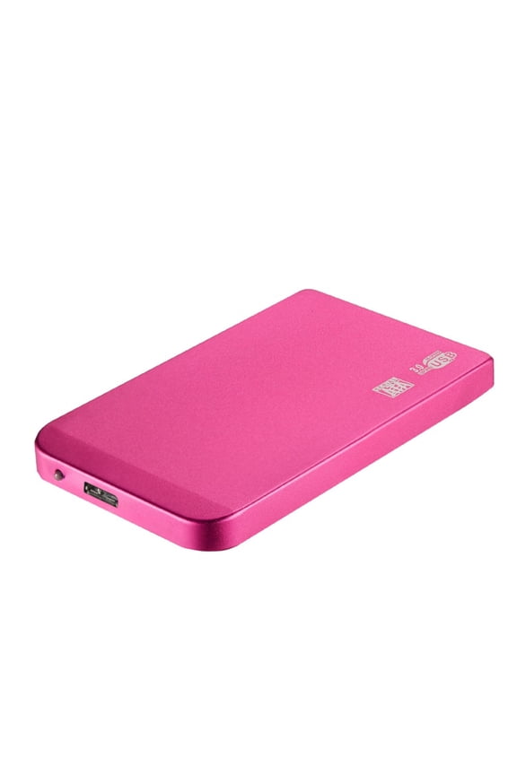 External USB Hard Drive (10TB)  Portable Mobile Storage & Backup, Ultra-Slim Capacity Expansion Device (USB 3.0)  Compatible with PC, Mac, and Laptops (Red)