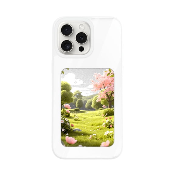Hent NFC Smart E-Ink Phone Case for iPhone, Shockproof DIY Display Protective Cover with Wireless Casting