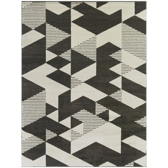Henze Modern Abstract Area Rug