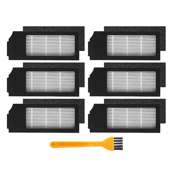Hepa Filters For Ecovacs Deebot T10 / T10 Turbo Vacuum Cleaner, 6+1