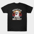 thumbnail image 1 of Hepatitis Is Some Boo Sheet Funny Awareness Ghost Costume Humor T Shirt up to 5XL, 1 of 2