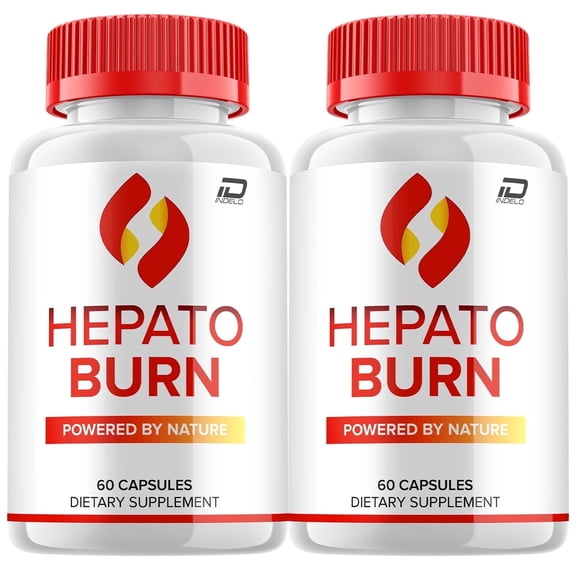 Hepato Burn Keto Capsules  HepatoBurn Pills Advanced Formula, Maximum Strength, 2 Pack, 120 Capsules