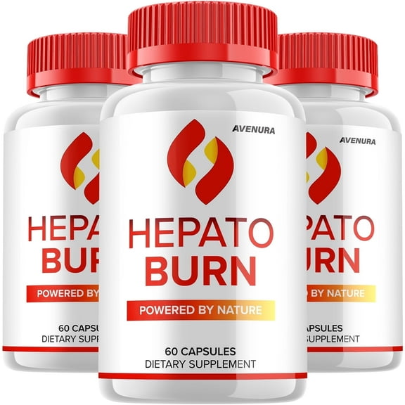 Hepato Burn Keto Capsules, Advanced Formula, 3 Pack, 180 Capsules