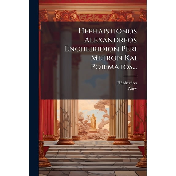 Hephaistionos Alexandreos Encheiridion Peri Metron Kai Poiematos... (Paperback)
