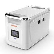 Hepway Alpha2000X Portable Power Station 2048Wh Smart Extra Battery, Slave Model Suitable for Alpha2000, LiFePO4 Battery Expandable to 32Kwh, X-Boost 3600W UPS Solar Generator for RV Trip Home Backup