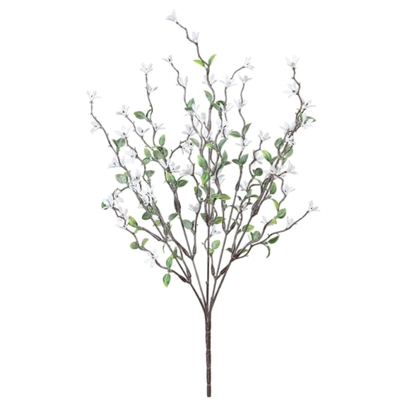 Heqing Boutique 2026 New 1Pc 15.7In Silk Cherry Blossom Branches,Artificial Cherry Blossom Tree Stems Cherry Flowers Arrangements for Home Decor