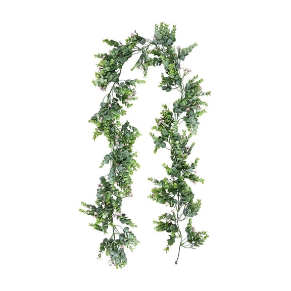Heqing Boutique 2026 New Artificial Vine | Hanging Simulation Grape Plant Garland Green and Elegant Decoration for Terraces Front Doors