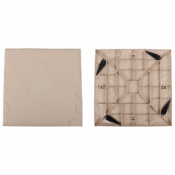 Heqing Boutique 2026 New Home or Garden Step Stones for Outdoor Walkway Walkway Stepping Stones Stepping Stones(Hexagons Circles Squares Beige,Cyan)