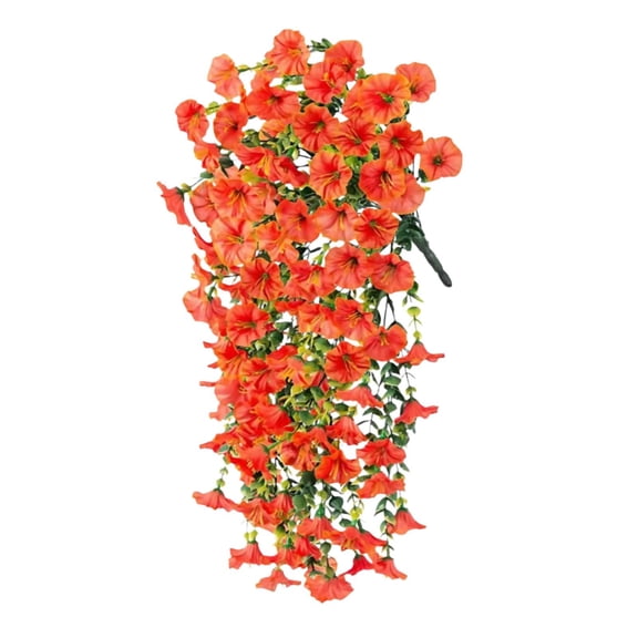 Heqing Boutique Clearance 1Pc Outdoor Artificial Flowers,Uv-Resistant Artificial Morning Glory,Perfect for Outdoor Decoration