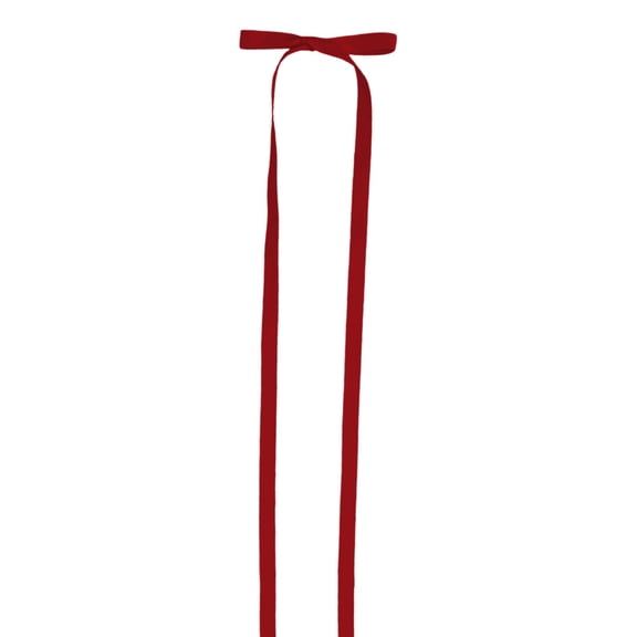 Heqing Boutique Hot Sale Bow Clip for Women Silky Long Tail Satin Ribbon Bow Clips Cute Tassel Double Bowknot Barrettes Accessories Decorations for Braids Ponytails