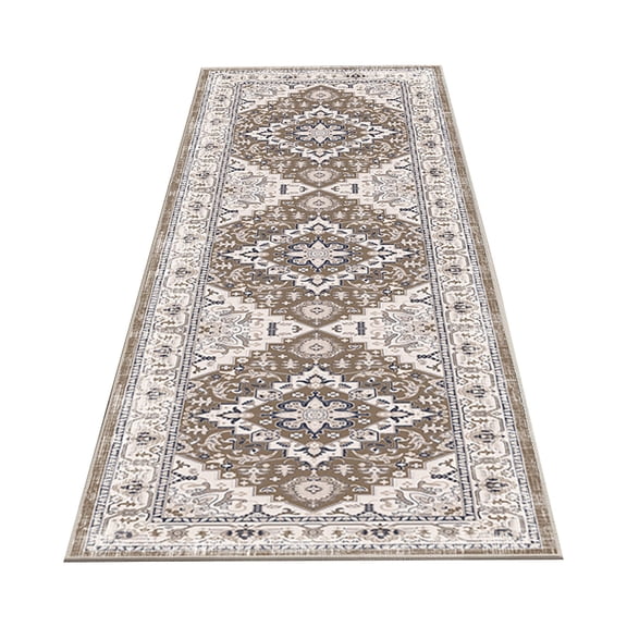 Heqing Boutique Persian Kitchen Mat Anti Absorbent Rug for Area Non Sofa Carpet With Traditional Pattern Hot Sale