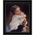 thumbnail image 1 of Her Best Friend 20x24 Black Ornate Wood Framed Canvas Art by Munier, Emile, 1 of 2