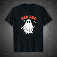 thumbnail image 1 of Her Boo & His Boo Matching Halloween Pajamas Unisex T-Shirt, up to size 5XL, 1 of 2
