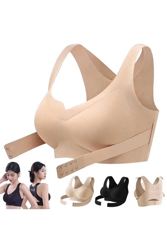 Her Bra, Her-Posture Bras Corrector, Seamless Breathable Shaping Corrective Support Underwear for Women