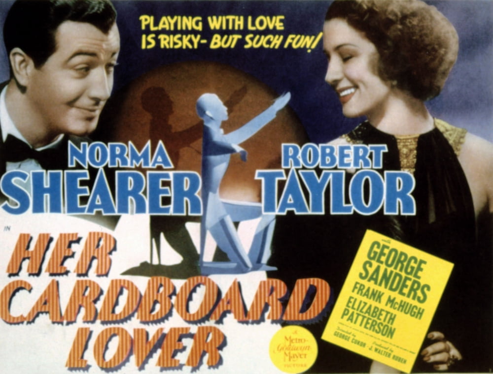 Her Cardboard Lover Canvas Art - (28 x 22)