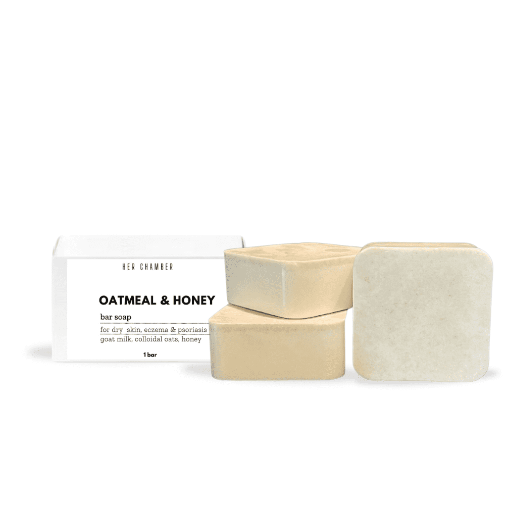 Her Chamber, Oatmeal & Honey Soap, With Colloidal Oats , Eczema