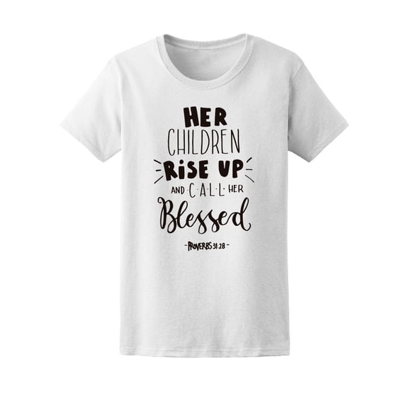 Her Children Call Her Blessed T-Shirt Men -Image by Shutterstock, Male 3X-Large
