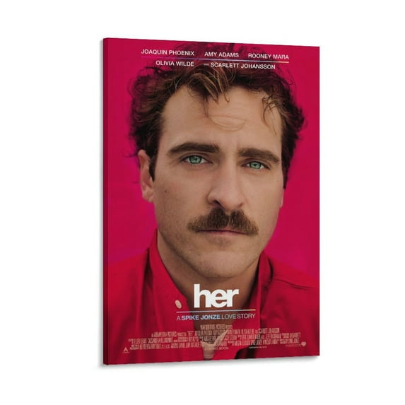 Her Classic Movie Poster Print Photo Art Painting Canvas Poster Home Decorative Bedroom Modern Decor Posters Gifts 16x24inch(40x60cm)