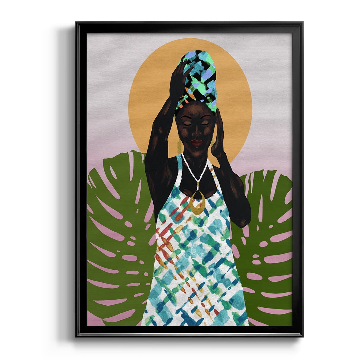 Her Faith Premium Framed Print - Ready to Hang