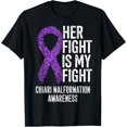 thumbnail image 1 of Her Fight Is My Fight Chiari Malformation Awareness T-Shirt, 1 of 4