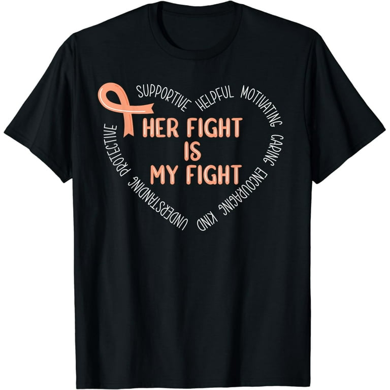 This Is My Uterine Cancer Fighting Shirt T-Shirt This Is My Uterine Cancer Fighting Shirt T-Shirt