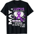 thumbnail image 1 of Her Fight Is My Fight - SLE Lupus Awareness Support Gift T-Shirt, 1 of 3