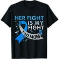 thumbnail image 1 of Her Fight Is My Fight T1D Mom Type 1 Diabetes Awareness T-Shirt, 1 of 2