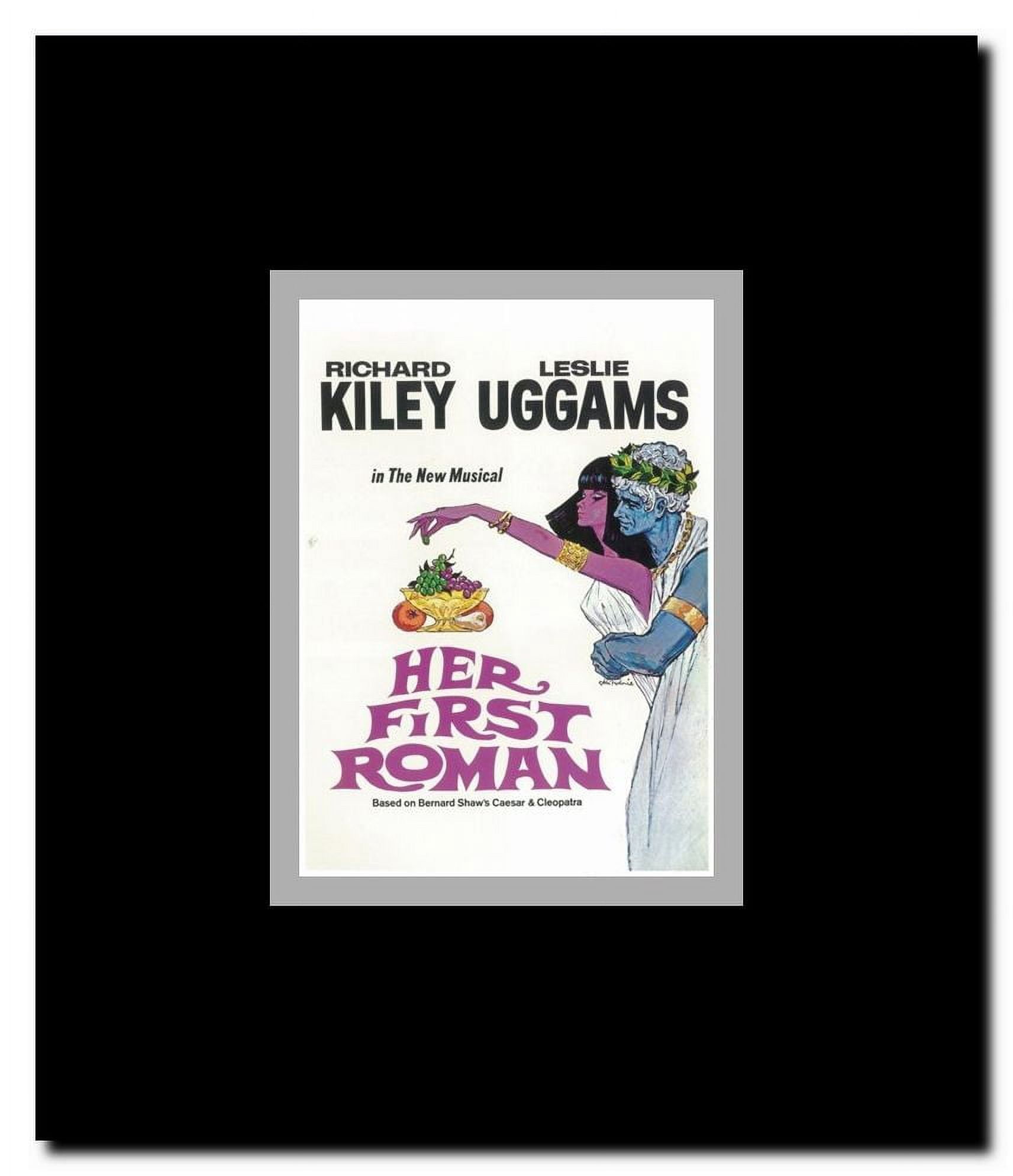 Her First Roman (Broadway) Framed Movie Poster