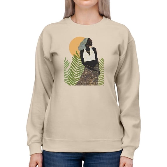 Her Grace. Sweatshirt Women -Alonzo Saunders Designs, Female Small