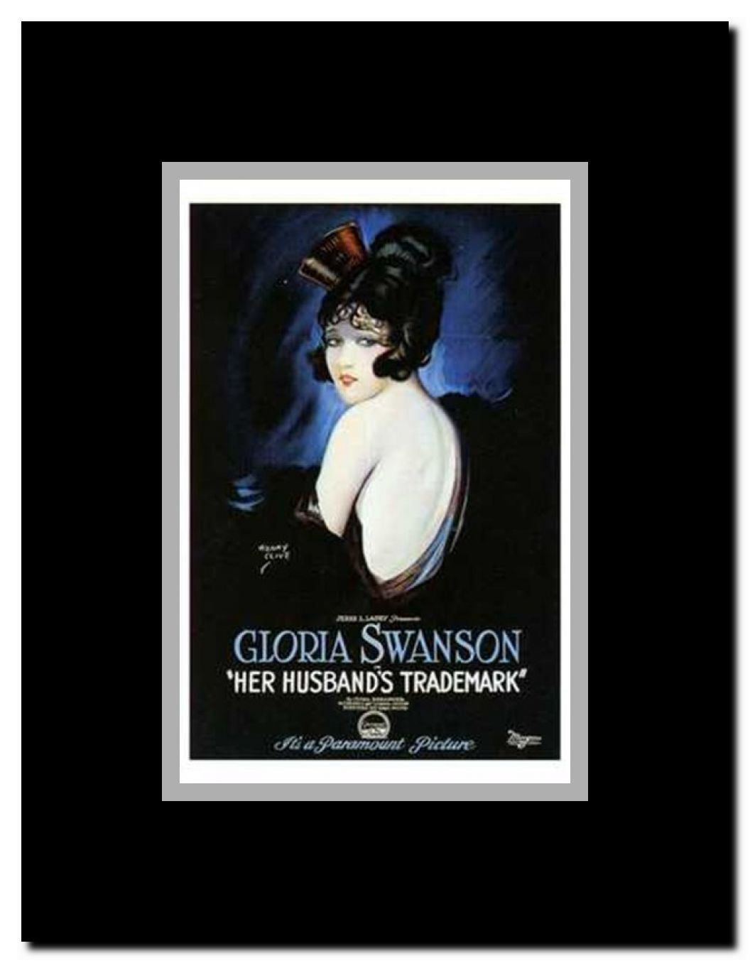 Her Husband's Trademark Framed Movie Poster