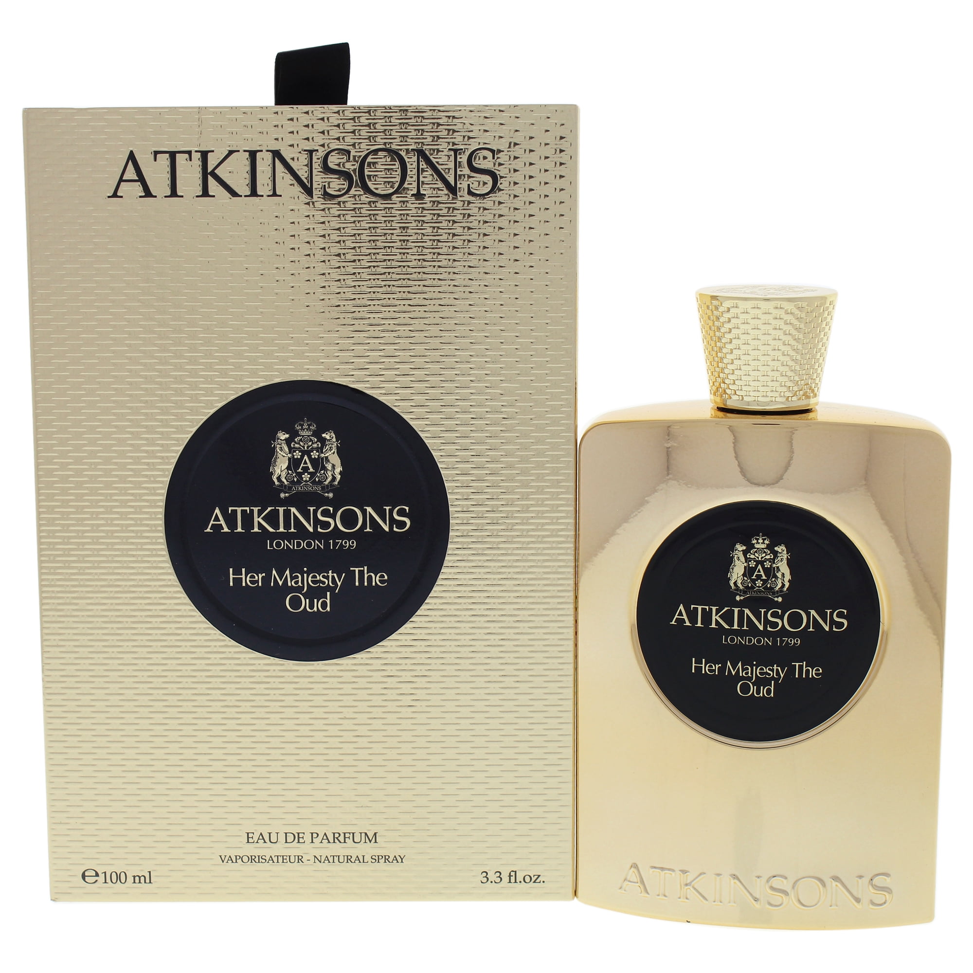Her Majesty The Oud Eau De Parfum Spray By Atkinsons - 3.3 oz Her Majesty The Oud Eau De Parfum Spray By Atkinsons - 3.3 oz