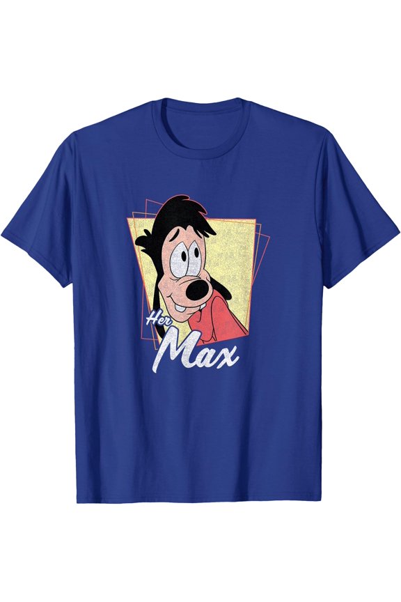 Her Max Vintage Couple Matching DTG Print Unisex T-Shirt