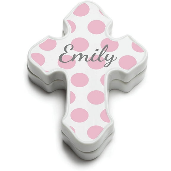 Her Name Name Personalized Kids Religious Keepsake Cross Box