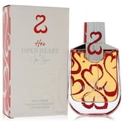 Her Open Heart Perfume By Jane Seymour Eau De Parfum Spray with Free Jewelry Roll 3.4 oz