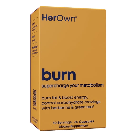 Her Own Burn (Formerly Boost), Metabolism Supplement, Capsules, 60 Ct