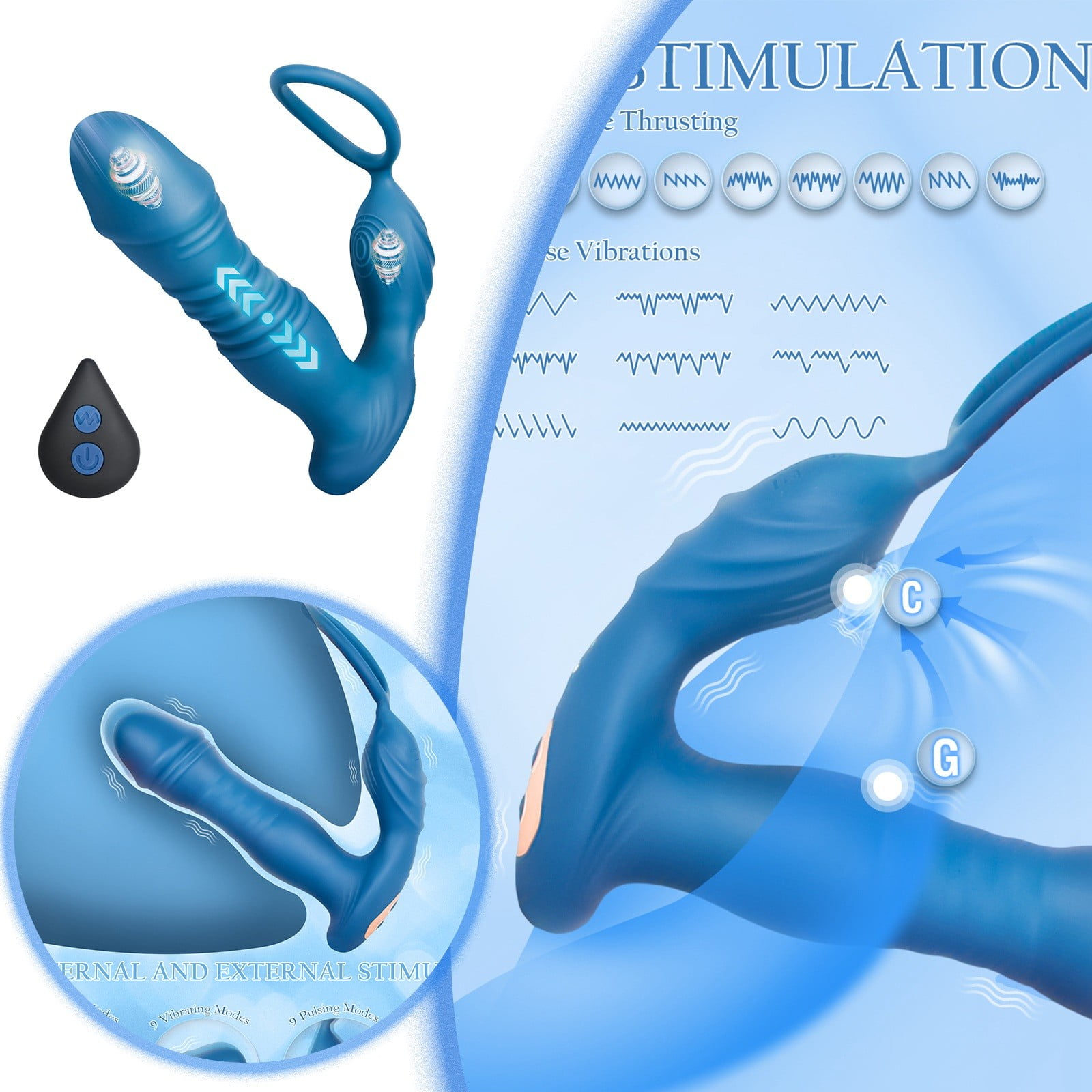 Her Pleasure Pack Small Para Sexo Y Estimulante Para Mujer Hot Lubricant Water Based Lube Para