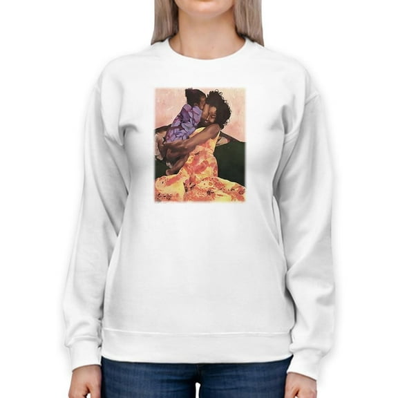Her Strength. Sweatshirt Women -Alonzo Saunders Designs, Female Large