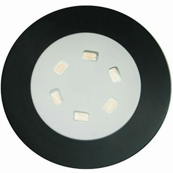 Hera Lighting HLR55LEDCW BL 3 watt Recessed Spotlite Cool 4100K, Black