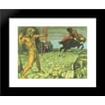 thumbnail image 1 of Heracles kills the centaur Nessus to save Deianira 20x24 Framed Art Print by Franz Stuck, 1 of 2