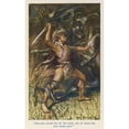 thumbnail image 1 of Herakles Versus Hydra Poster Print By Mary Evans Picture Libraryarthur Rackham (24 X 36), 1 of 3