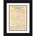 thumbnail image 1 of Herald Despatch 18x24 Black Ornate Wood Framed with Double Matting Museum Art Print Titled - Logan County Illinois - Herald Despatch 1861, 1 of 4