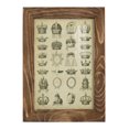 thumbnail image 1 of Heraldic Crowns & Coronets III -Framed Print w/glass-Walnut, 1 of 8