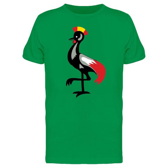 Heraldic Rooster Minimal Art Tee Men's -Image by Shutterstock