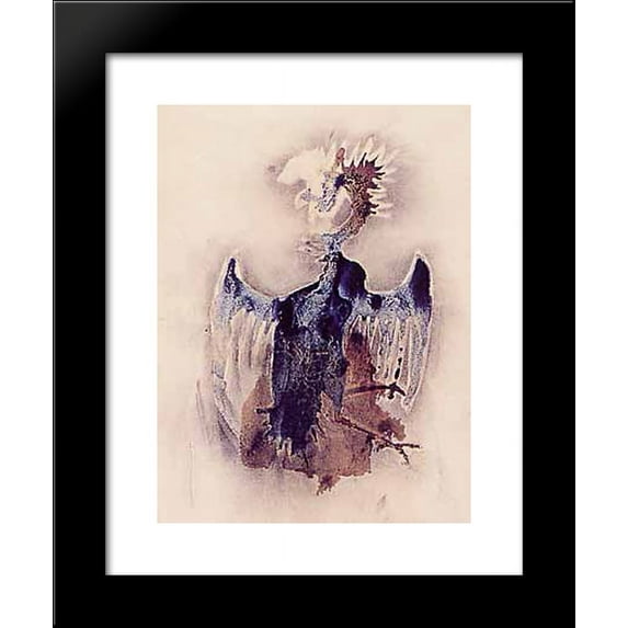 Heraldic eagle 20x24 Framed Art Print by Victor Hugo