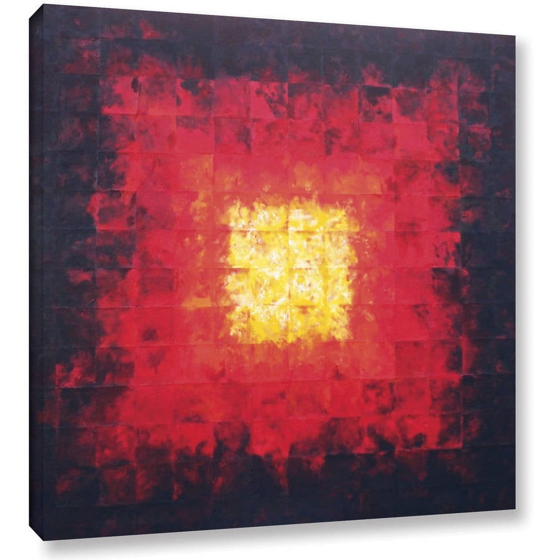 Herb Dickinson "Fractal Sun" Gallery-Wrapped Canvas